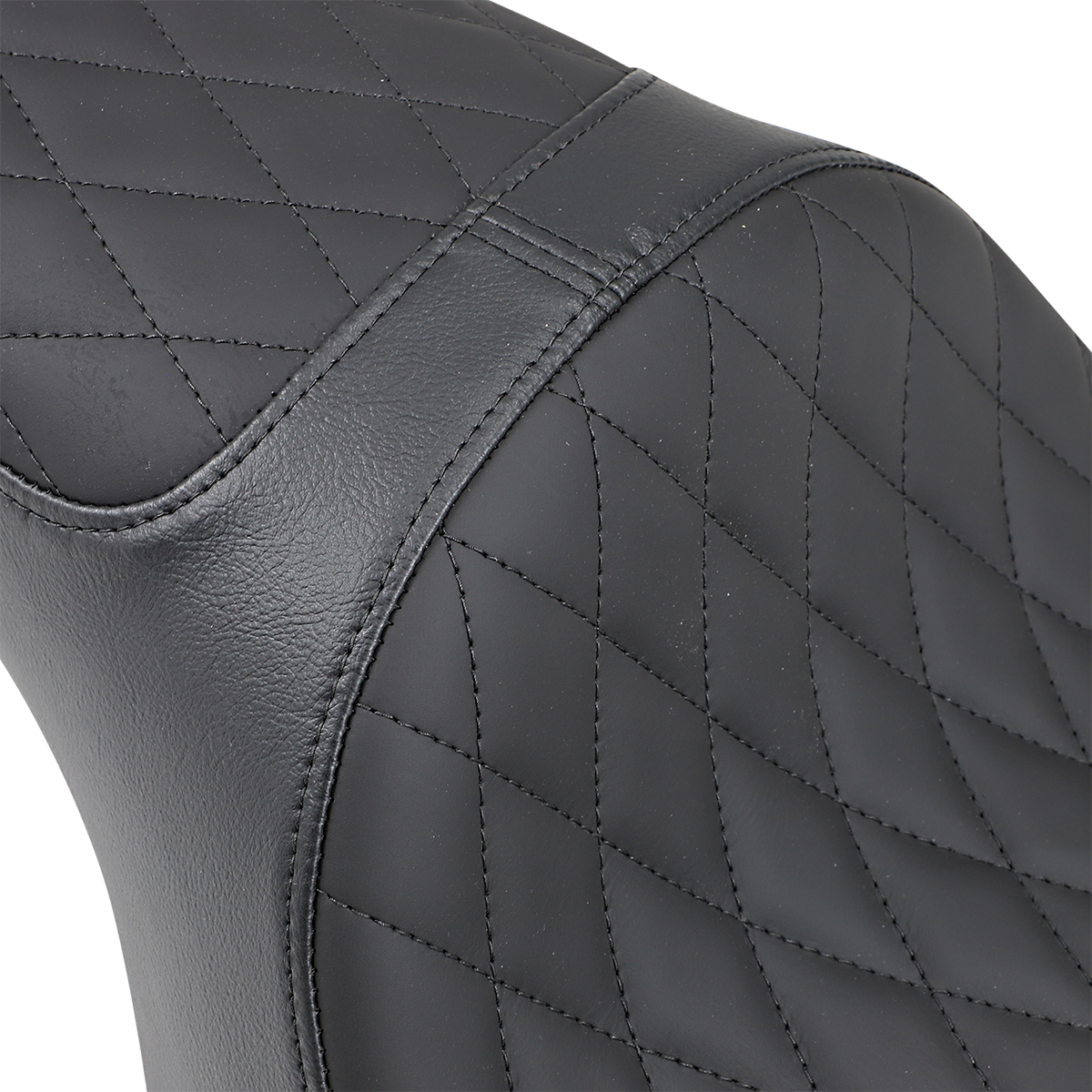 DRAG SPECIALTIES SEATS, DRAG SPECIALTIES SEATS Caballero Seat with Solar Reflective Leather for Harley XL '04-'22 - Part 0804-0669