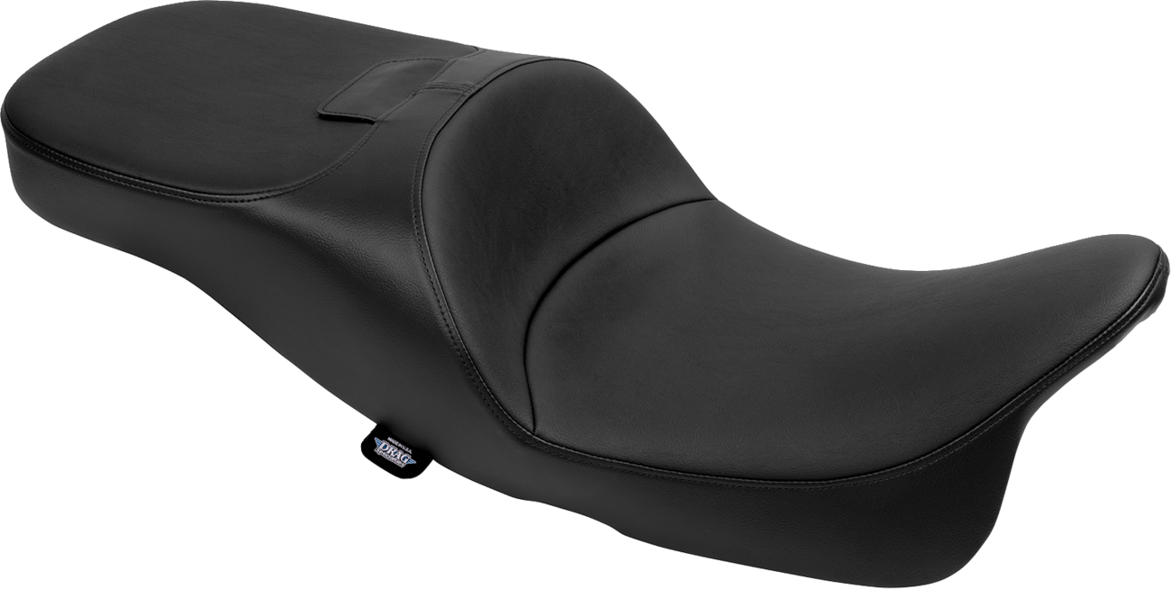 DRAG SPECIALTIES SEATS, Drag Specialties Seats Extended Reach Freedom Seat for FLT/FLH 2009-2025 - Vinyl, Smooth - Part Number 4696A