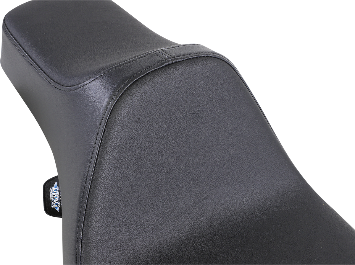 DRAG SPECIALTIES SEATS, Drag Specialties Seats Extended Reach Predator III Seat for Harley FL Models 1999-2007 - Black, Smooth Finish