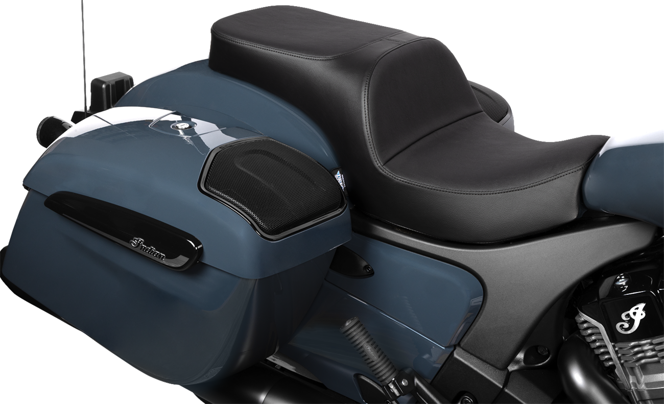 DRAG SPECIALTIES SEATS, DRAG SPECIALTIES SEATS Freedom Seat for Challenger '20-'25 and Chieftain '25 - Vinyl Smooth Style, Part 4722A