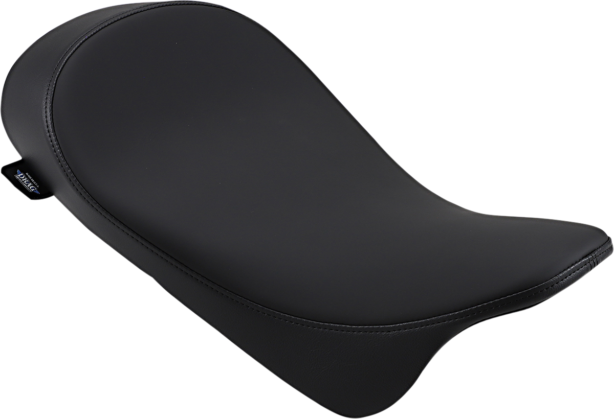 DRAG SPECIALTIES SEATS, Drag Specialties Seats Low Solo Seat for FL 2008-2023 with Solar Leather Finish - Part Number 0801-0870