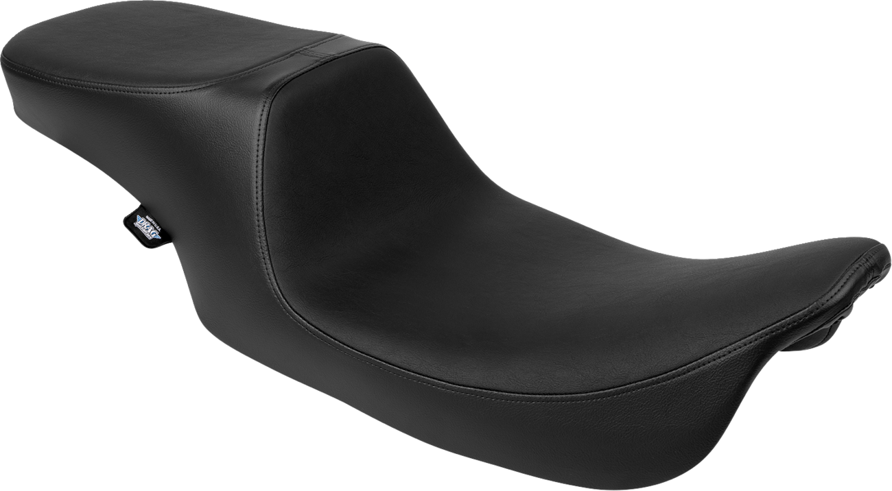 DRAG SPECIALTIES SEATS, Drag Specialties Seats Predator 2-Up Seat for Harley FL Models 1997-2007 - Vinyl Smooth, Part 4695A