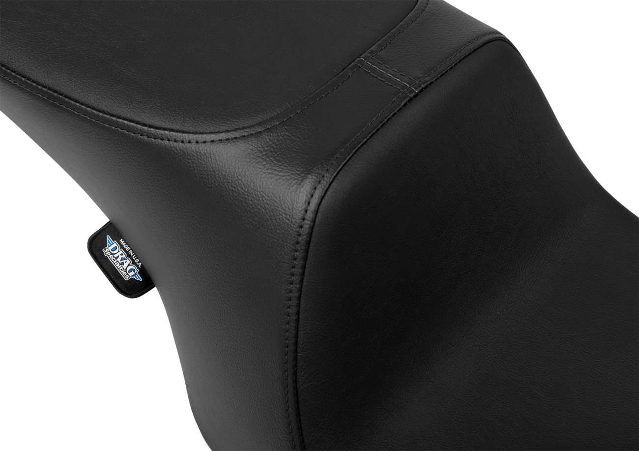 DRAG SPECIALTIES SEATS, Drag Specialties Seats Predator 2-Up Seat for Harley FL Models 1997-2007 - Vinyl Smooth, Part 4695A
