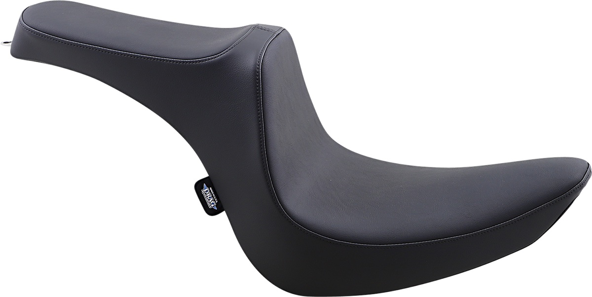 DRAG SPECIALTIES SEATS, Drag Specialties Seats Predator III 2-Up Seat for Harley Softail '06-'17 – Black Vinyl