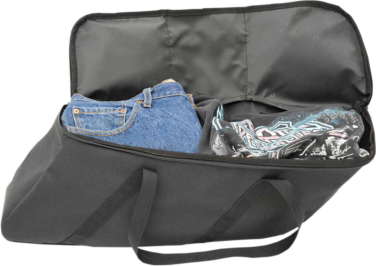 DRAG SPECIALTIES SEATS, Drag Specialties Seats Saddlebag Liners - Black for FL '14-'22 | Part No. 3501-0942