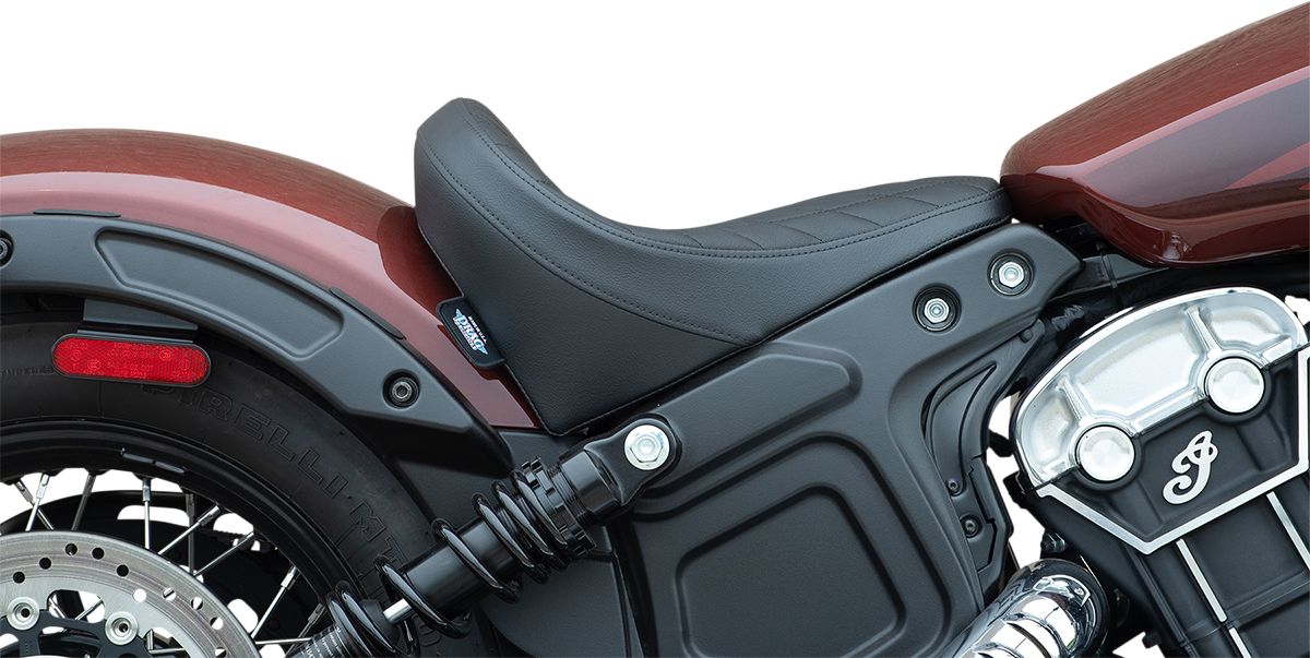 DRAG SPECIALTIES SEATS, DRAG SPECIALTIES SEATS Solo Seat - Diamond Black Vinyl (Part No. 0810-2257)