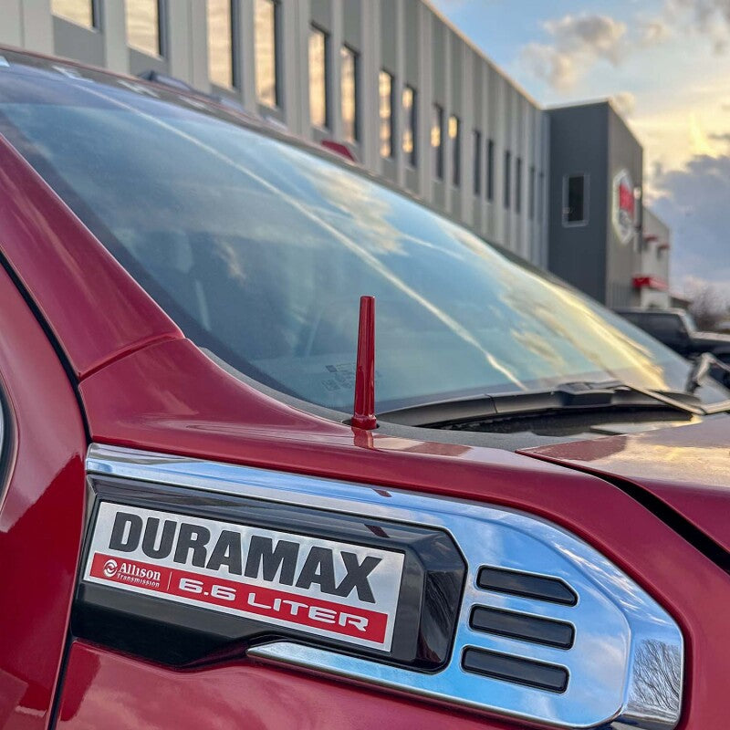 Wehrli 20-25 Chevy Silverado Billet TIG Torch Stubby Antenna - Bengal Grey