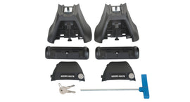 Rhino-Rack 15-20 Ford F150 4 Door Pick Up Vortex 2500 1 Bar Roof Rack - Black