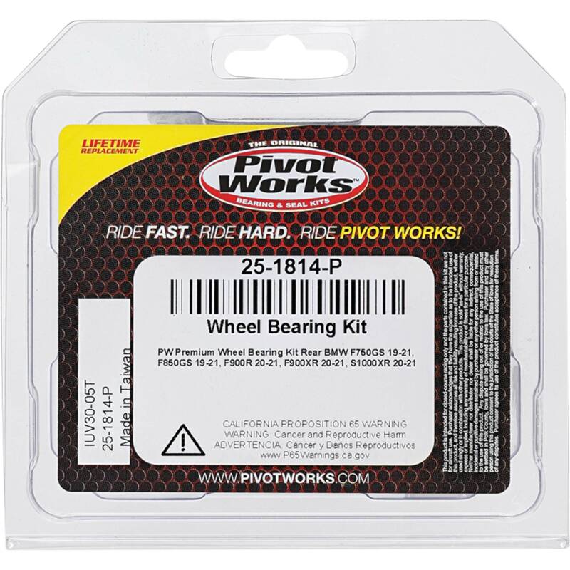 Pivot Works BMW Wheel Bearing Kit Premium Bearings