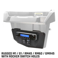 Load image into Gallery viewer, Rugged Radios Can-Am Comm/Maverick - Glove Box Multi-Mount Kit for GMR25 / ABM25