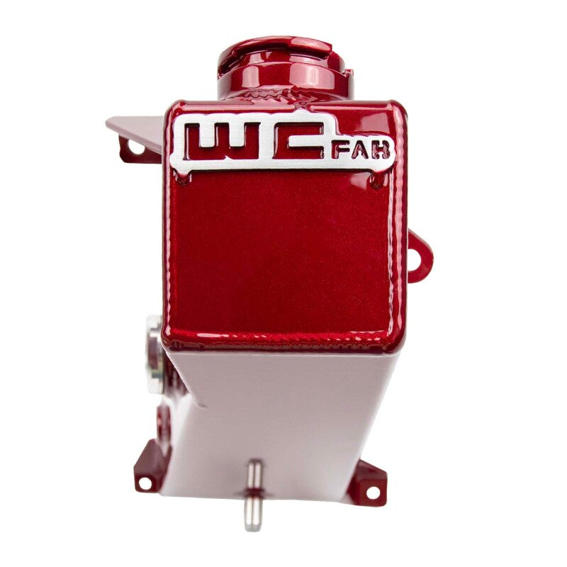 Wehrli 19-24 Cummins 6.7L OEM Placement Coolant Tank - Candy Red