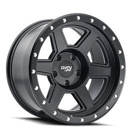Dirty Life Compound 9315 20x9 / 6x139.7 BP / -12mm Offset / 106mm Hub Matte Black Wheel
