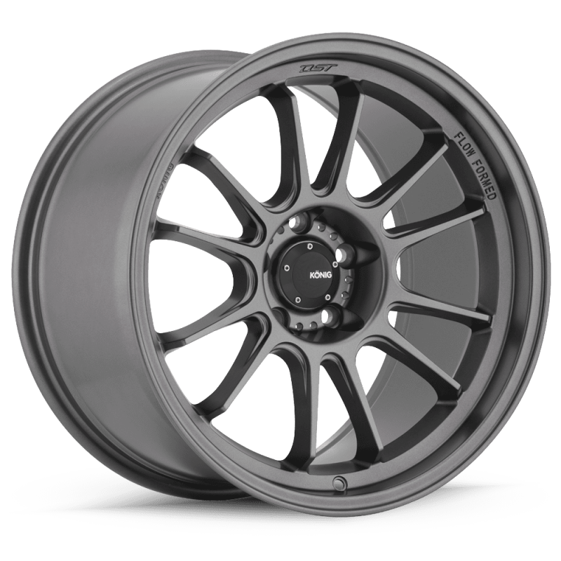 Konig Hypergram 19X8.5A 5X120 ET32 Matte Grey Flow Formed