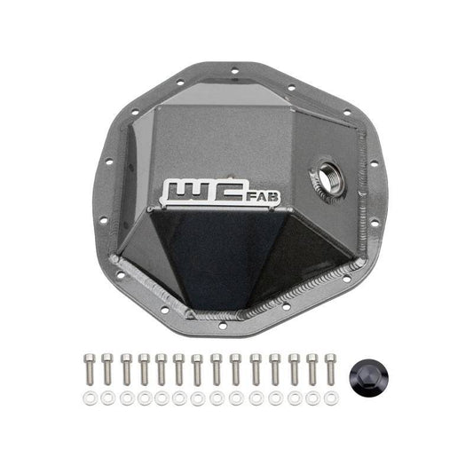 Wehrli 20-26 GM Duramax/19-24 Cummins Rear Axle Differential Cover - Flat Black