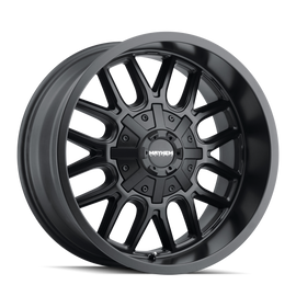 Mayhem 8107 Cogent 17x9 / 8x165.1 BP / -12mm Offset / mm Hub Matte Black Wheel