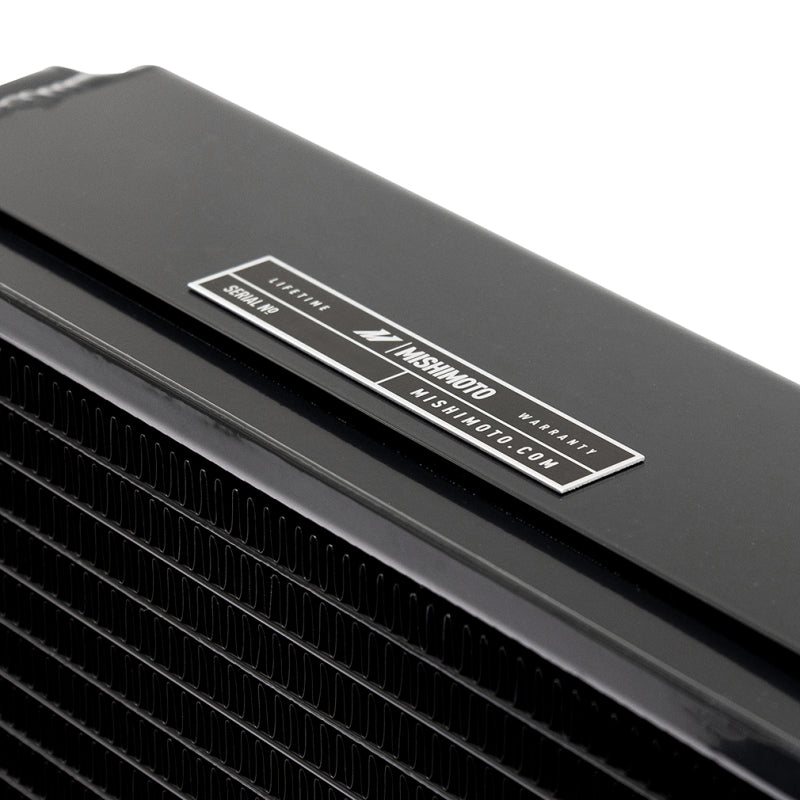 Mishimoto Universal Drag Race Performance Aluminum Radiator - Black