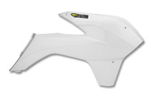 Load image into Gallery viewer, Cycra 13-15 KTM 125 SX Powerflow Radiator Shrouds - White