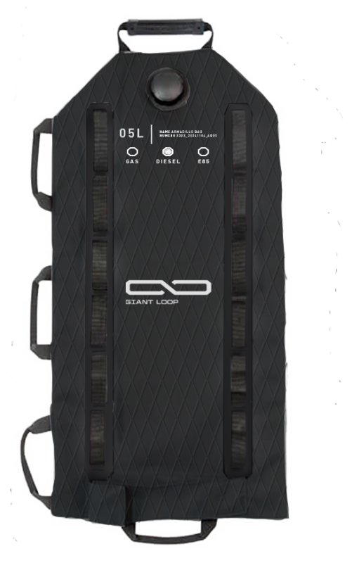 Giant Loop Armadillo Bag 2 Gallon - Black