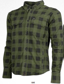 Speed and Strength True Grit Armored Motoshirt Olive/Black - Medium