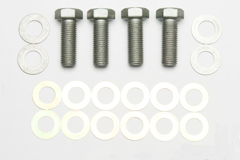 Wilwood bolt kit bracket to spindle M16-2.00 X45MM LG W/WASHER/SHIMS 4 pack