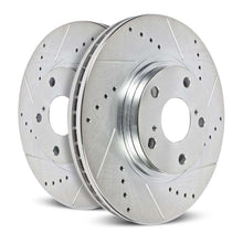 Load image into Gallery viewer, Power Stop 20-23 Toyota Highlander Front Drilled &amp; Slotted Rotor (Pair)