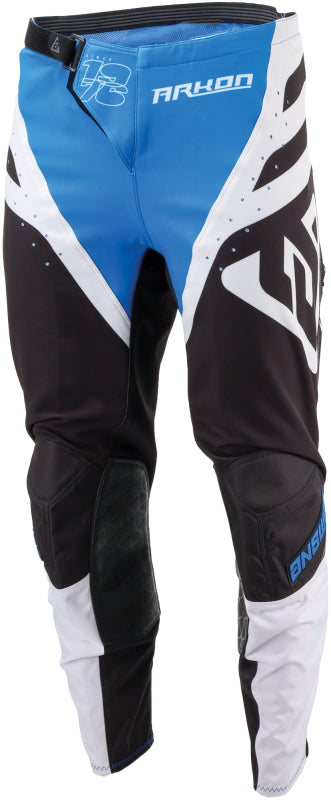 Answer 25 Arkon Nitrus Pants Blue/Black/White Youth Size - 20