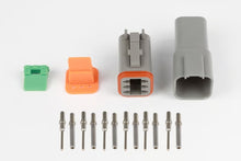 Load image into Gallery viewer, Haltech Matching Set of Deutsch DT-6 Connectors 13 Amp Plug &amp; Pins