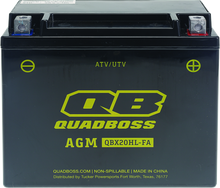 Load image into Gallery viewer, QuadBoss Maintenance-Free AGM Battery QBX20HL-FA