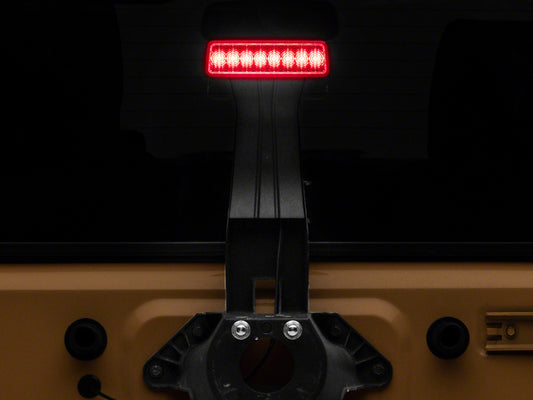 Raxiom 07-18 Jeep Wrangler JK Axial Series Hyper Flash LED Third Brake Light- Red