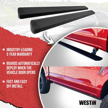 Load image into Gallery viewer, Westin 07-18 Chevrolet Silverado Crew Cab Pro-e Electric Running Boards - Textured Black