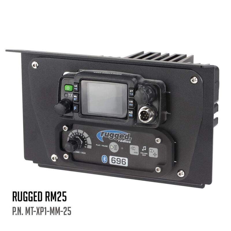 Rugged Radios Polaris XP1 Mount Kit - M1 / G1 / RM60 / GMR45 - Motorola CM300D/Vertex VX2200