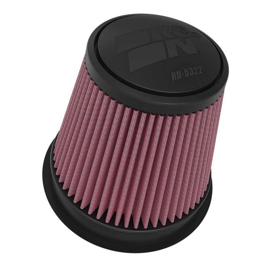 K&N Universal Clamp-On Air Filter 4-1/2in Flg 7-1/2in B 4-1/2in T 7-1/8in H Gen 3