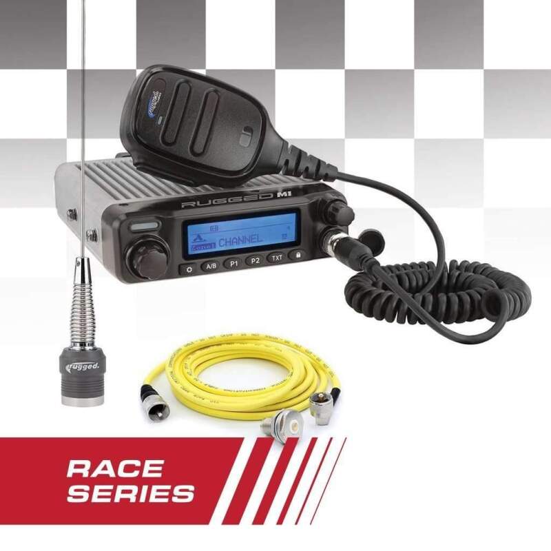 Rugged Radios RACE RADIO KIT - Rugged RACE SERIES M1 Mobile Radio with Antenna