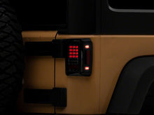 Load image into Gallery viewer, Raxiom 07-18 Jeep Wrangler JK Axial Series LED Tail Lights- Blk Housing (Clear Lens)