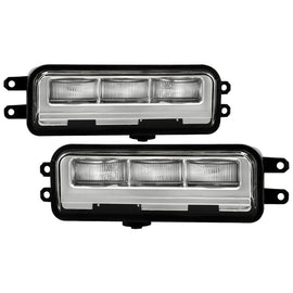 Spyder 22-24 Toyota Tundra OEM Full LED Fog Lights w/Switch - Clear (FL-CL-TTU2022-LED-C)