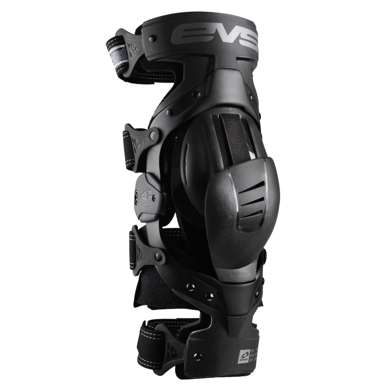 EVS Axis Sport Knee Brace Black/Black/Grey - Medium/Left