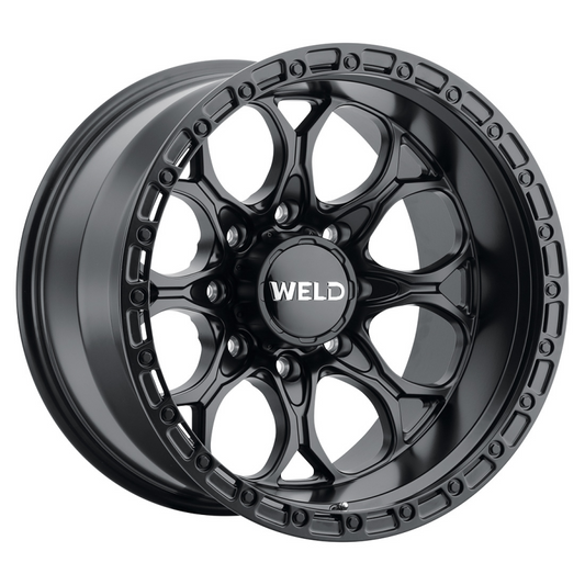 Weld Ledge 8 20x10 / 8x170 / 4.75 BS / 125.1 HB - Satin Black - Non-BL Wheel