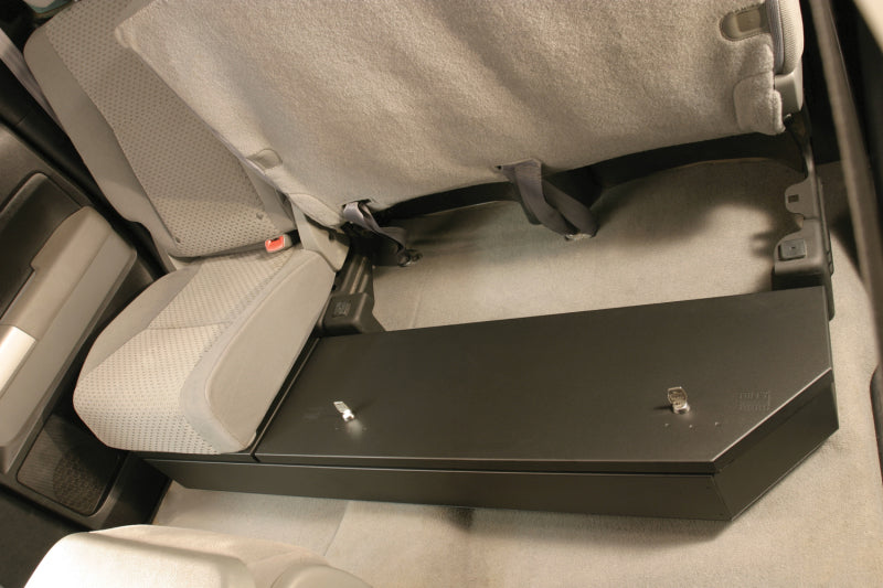 Tuffy 07-21 Toyota Tundra Double Cab Underseat Lockbox W/ Combo Lock