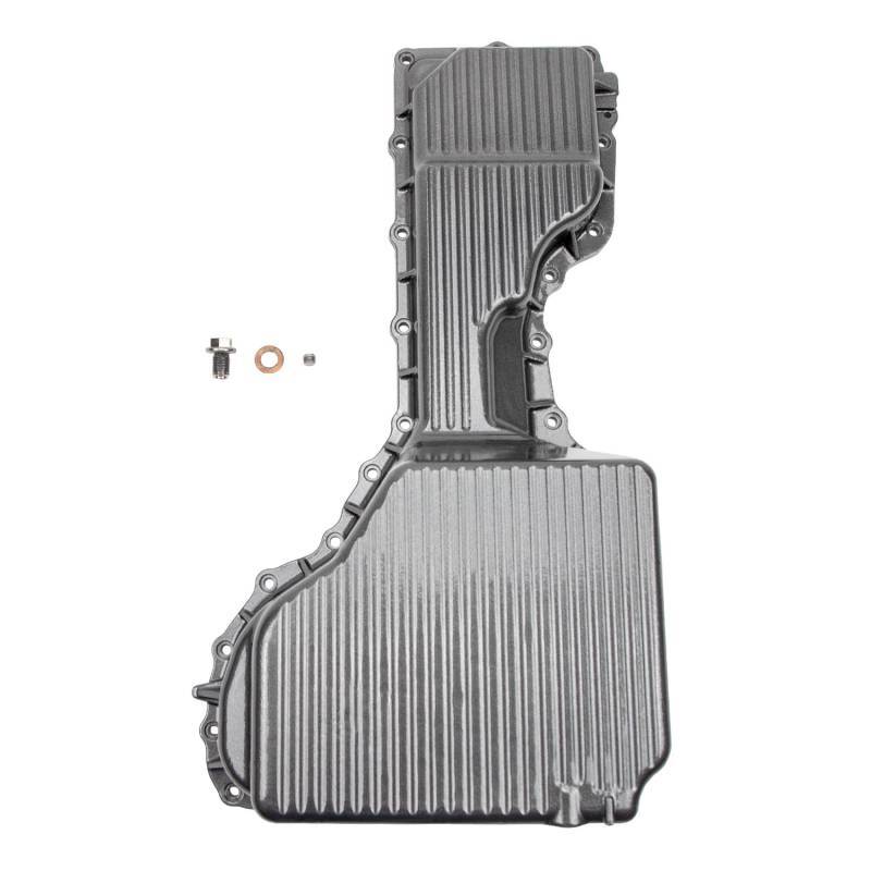 Wehrli 20-26 GM Duramax WCFab X PPE High Capacity Aluminum Oil Pan - Gloss Black