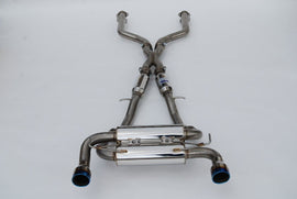 Invidia [2022+ Nissan Z] 70mm Gemini Cat Back Exhaust - Rolled TI Tips | HS22N4Z7GM1RTL