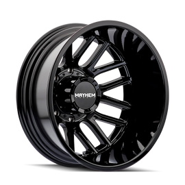 Mayhem 8107D Cogent Dually 20x8.25 / 8x210 BP/ -192mm Offset / 154.2mm Hub Gloss Black Wheel