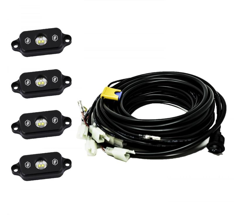 Baja Designs LED Rock Light Kit - Red