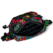 Load image into Gallery viewer, A person enjoying nature with the colorful Combat Iron Apparel 25L Sack™ Original All-Day Molle Backpack with Pouch.