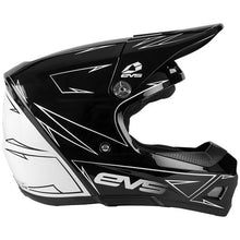 Load image into Gallery viewer, EVS T3 Pinner Helmet 50-50 Black/White Youth - Small