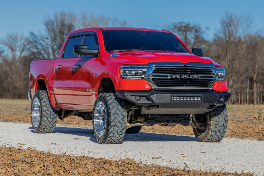 Front Bumper w/Skid Plate & Tow Hooks | Ram 1500 2WD/4WD (2019-2024)