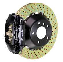 Load image into Gallery viewer, Brembo 05-08 7-Series (After 3/05 Prod) Rr GT BBK 4 Pist Cast 345x28 2pc Rotor Drilled-Black