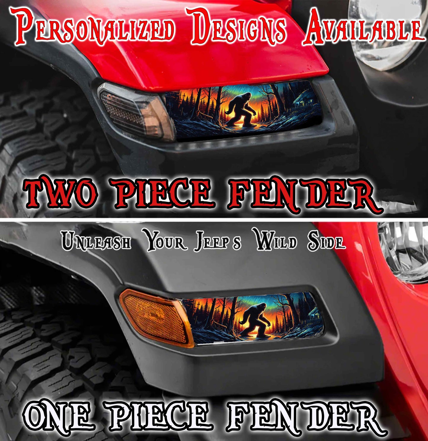 Pumpkins Jl and Gladiator Turn signal decal. 27