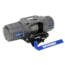 Load image into Gallery viewer, Superwinch 3500 LBS 12V DC 7/32in x 40ft Synthetic Rope Hawse Fairlead SP 35SR Winch