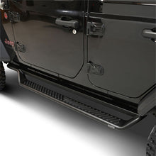 Load image into Gallery viewer, Westin 18-26 Jeep Wrangler 4dr Outlaw Drop Running Boards - Tex. Blk