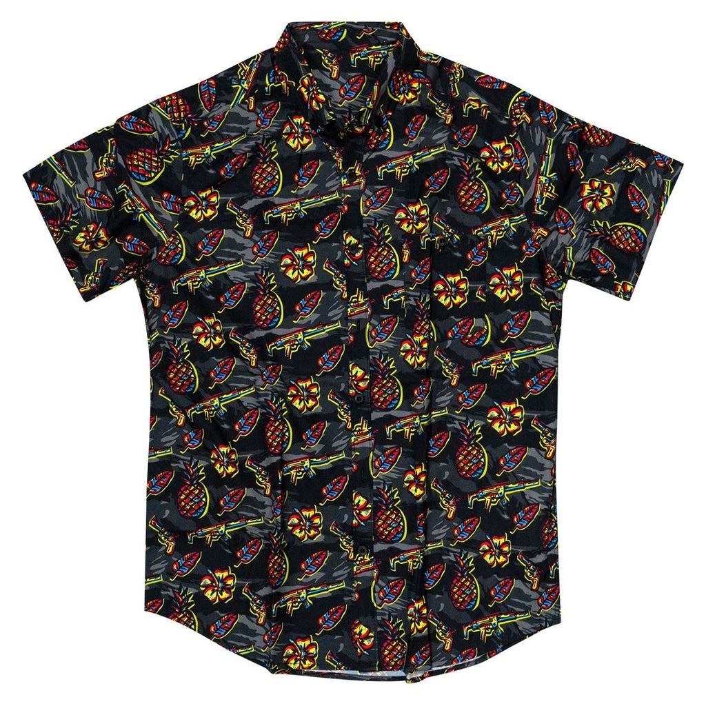 Men's Flex Button Up